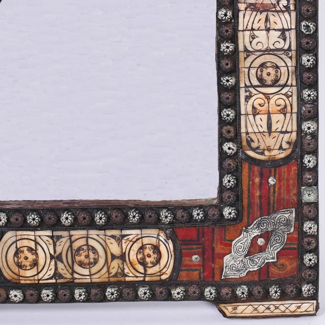 Early 20th Century Large Antique Turkish Mirror For Sale - Image 5 of 7