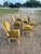 French 19th Century Louis XVI Painted Walnut Dining Chairs - Set of 6 For Sale - Image 11 of 12