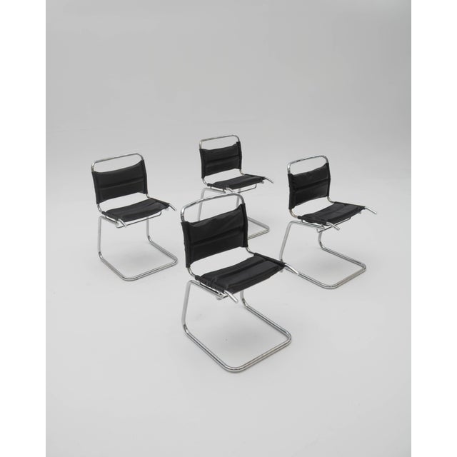 Vintage Tubular Chairs, 1970s, Set of 4 For Sale - Image 9 of 9