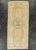 Tan Turkish Mini Rug Oriental Hand Knotted Vintage Rug 1'6" x 3'6" #21207 For Sale - Image 8 of 8