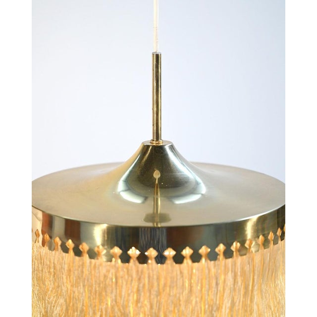 Gold Ceiling Lamp by Hans-Agne Jakobsson for Markaryd, 1960s For Sale - Image 8 of 11
