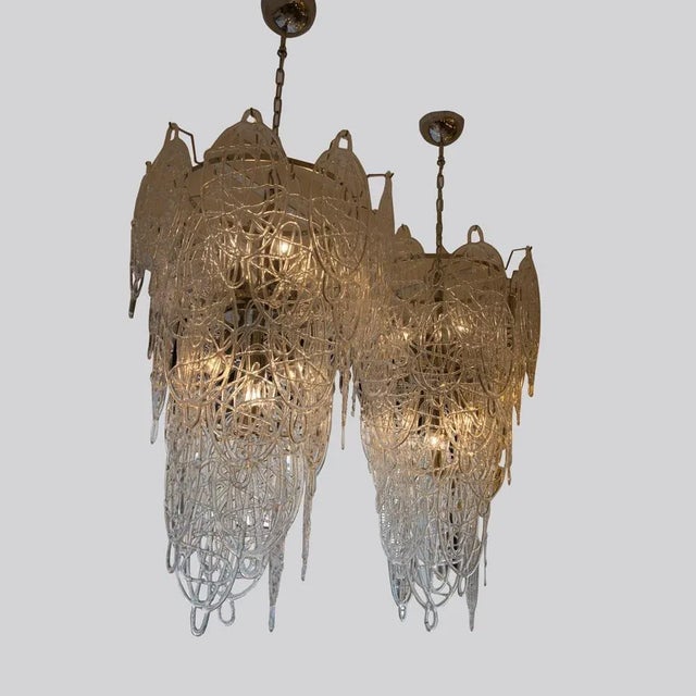 1960s Ceiling Light by Venini, 1960s For Sale - Image 5 of 6