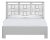 Finn Platform Bed King - Light Gray For Sale