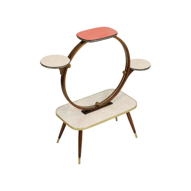 Vintage Expo 58 Formica Plant Table, 1950s For Sale - Image 10 of 18