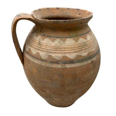 Farmhouse Antique Terracotta Vessel For Sale - Image 3 of 5