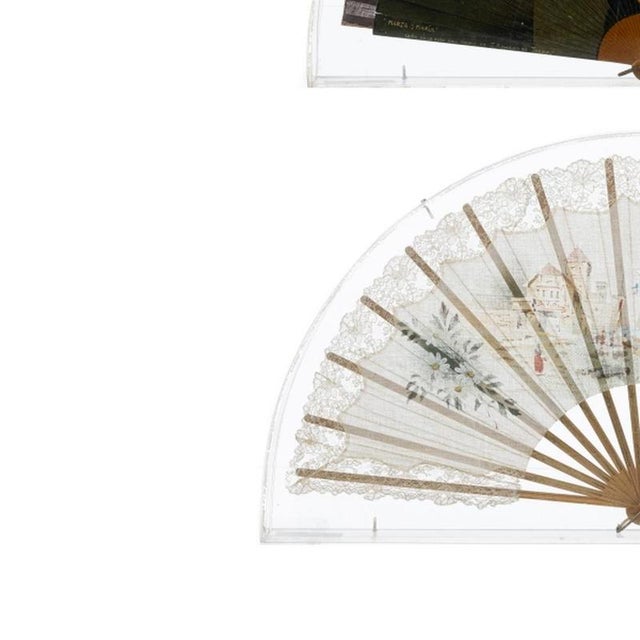 Fans, 19th Century, Set of 3 For Sale - Image 3 of 6
