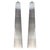 Selenite Obelisk: Each measures: 2.25" x 2.25" x 12" H.