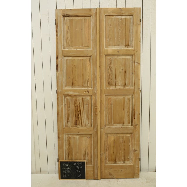 Late 19th Century Double French Doors - a Pair For Sale - Image 4 of 5