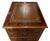 Mid 20th Century Mid 20th Century Empire Style Mahogany and Burl Wood File Cabinet W Tooled Leather Top For Sale - Image 5 of 5