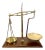Antique 19th Century Brass Scales, 1880s For Sale