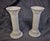 Contemporary Lenox Set of Woven Candlesticks ~ Platinum Illuminations Collection ~ Bone China For Sale - Image 3 of 6