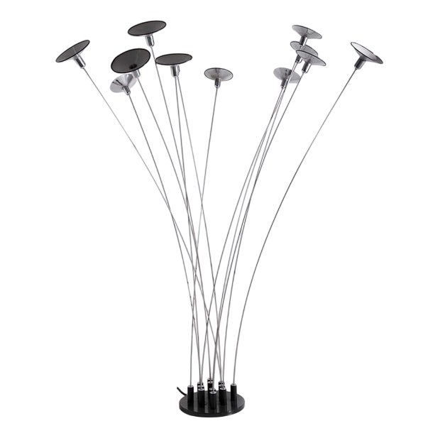 Euro Floor Lamp, 1950s For Sale