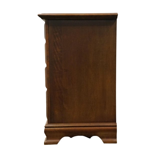 Cresent Furniture Solid Cherry Traditional Style 62" Eleven Drawer Dresser 2245 For Sale - Image 12 of 12
