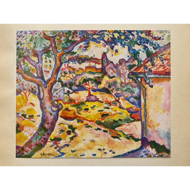 Georges Braque Vintage 1948 Fauvism Limited Edition French