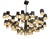 Large Mid-Century Italian Cubic Chandelier by Gaetano Sciolari, 1970 For Sale