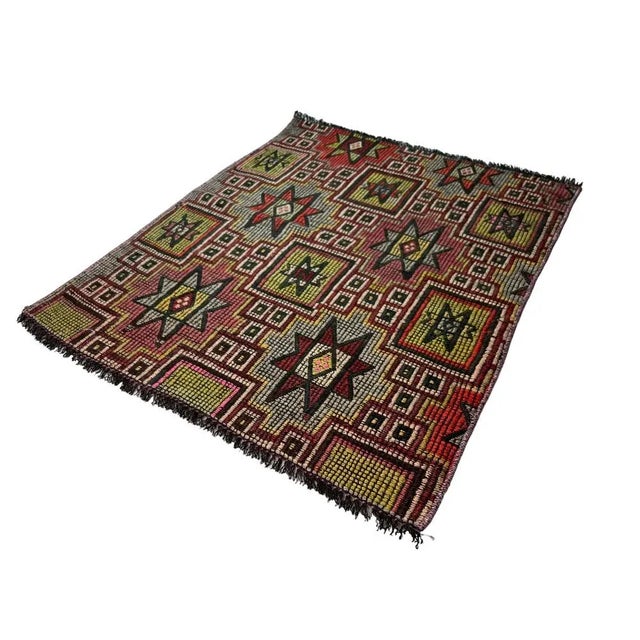 1970s Turkish Kilim Rug, 1970s For Sale - Image 5 of 9