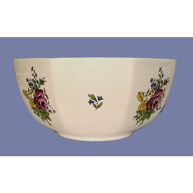 Spode Large Spode Marlborough Sprays Bowl For Sale - Image 4 of 8