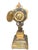 19th Century French Champlevé Enamel Figural Mantel Clock For Sale In Los Angeles - Image 6 of 9