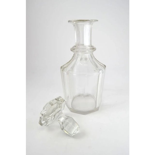 19th Century Glass Liqueur Bottle, in Very Good conditions. Designed before 1890
