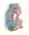 Purple Late 20th Century Miniature Well-Carved Hand-Carved Naturally Occurring Multi-Colored Jasper "Hear No Evil" Monkey or Gorilla. For Sale - Image 8 of 13