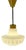 Vintage Pendant Light in Frosted White Glass, 1950s For Sale