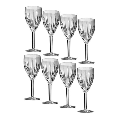 Waterford Stemmed Goblets Carina Pattern - Set of 8