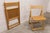 Honey-Coloured Beech Plywood Folding Chairs by IKEA, Set of 2, 1970s For Sale - Image 3 of 18