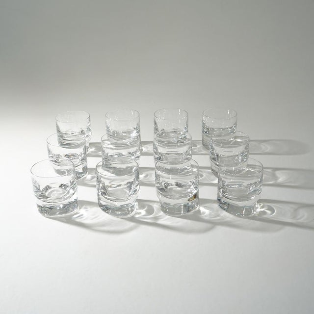 Pitagora Glasses by Marco Zanuso for Arnolfo Di Cambio, 1970s, Set of 12 For Sale - Image 14 of 14