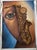 Brown Music and Memory – Original Large Surrealist Ethio-Jazz Canvas Painting by Tsegalidet Tefera For Sale - Image 8 of 10