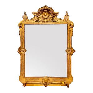 French Louis XVI Giltwood Mirror