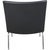 Black AP40 Chair in Black Leather by Hans Wegner, 1990s For Sale - Image 8 of 12