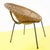 2000 - 2009 Rounded Wicker and Metal Lounge Chair For Sale - Image 5 of 10