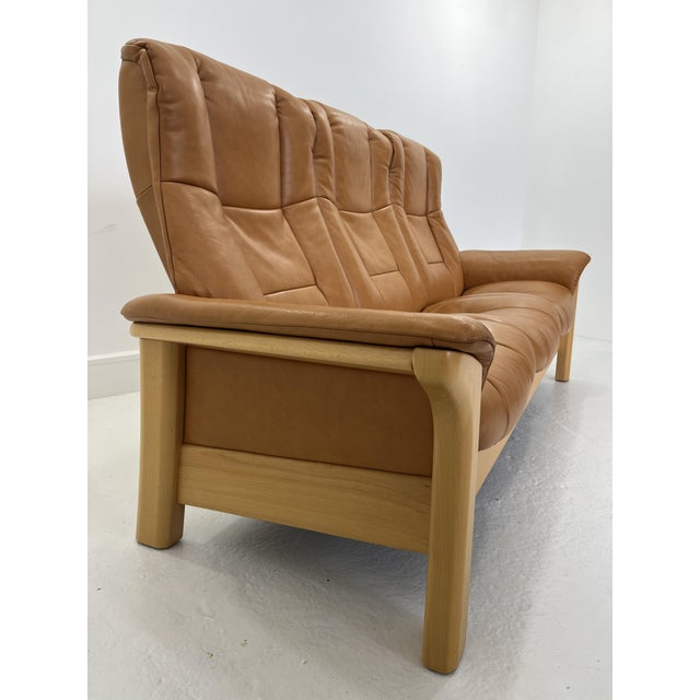Stressless 3-Seater Sofa from Ekornes, Norway, 1980s For Sale - Image 9 of 17