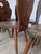 Brown Vintage Brutalist Rustic Farmhouse Wooden Dining Chair, 1970s, Set of 8 For Sale - Image 8 of 18