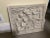 French Italian style Art Deco Relief Wall Sculpture Relief 3D with Cherubs/putti . Birds, urn Looks like plaster when up...