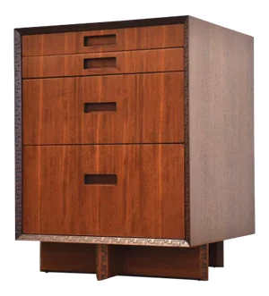 1950s Frank Lloyd Wright Talisien Nightstand