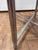 Stone Vintage Directoire Style Nickel and Black Granite Side Table For Sale - Image 7 of 11