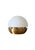 Mid-Century Modern 1960s Mid-Century Modern Dome Brass Table Lamp, Italy For Sale - Image 3 of 13