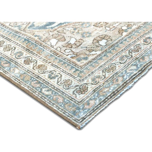 Transitional 1940s Persian Tabriz Rug For Sale - Image 3 of 7