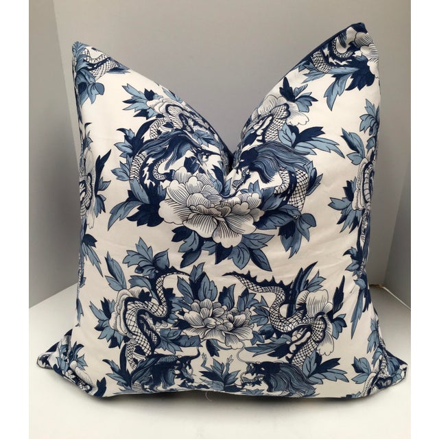 Custom Ralph Lauren Nanking Fabric Pillow Cover Chairish