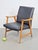 Wood Vintage Beech Armchair from De Ster Gelderland, 1960s For Sale - Image 7 of 11