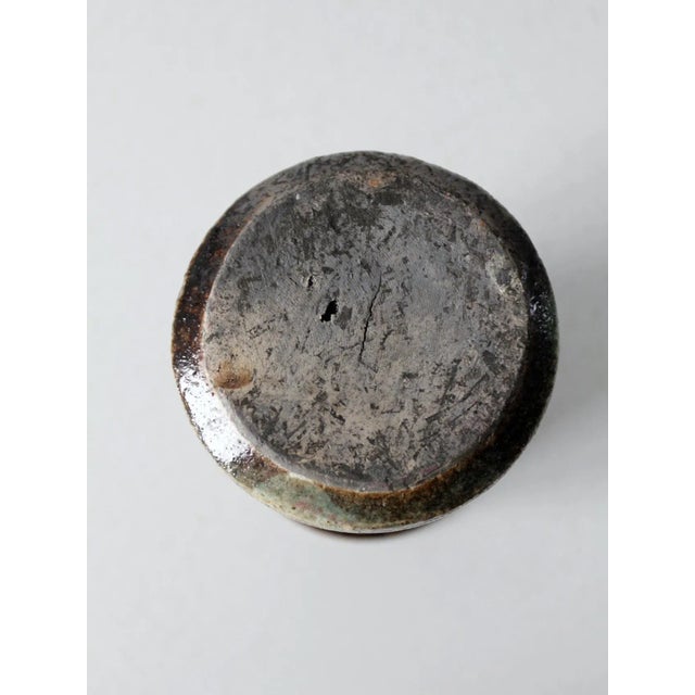 Vintage Studio Pottery Vase For Sale - Image 9 of 9