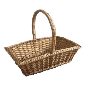 Vintage French Country Style Gathering Basket