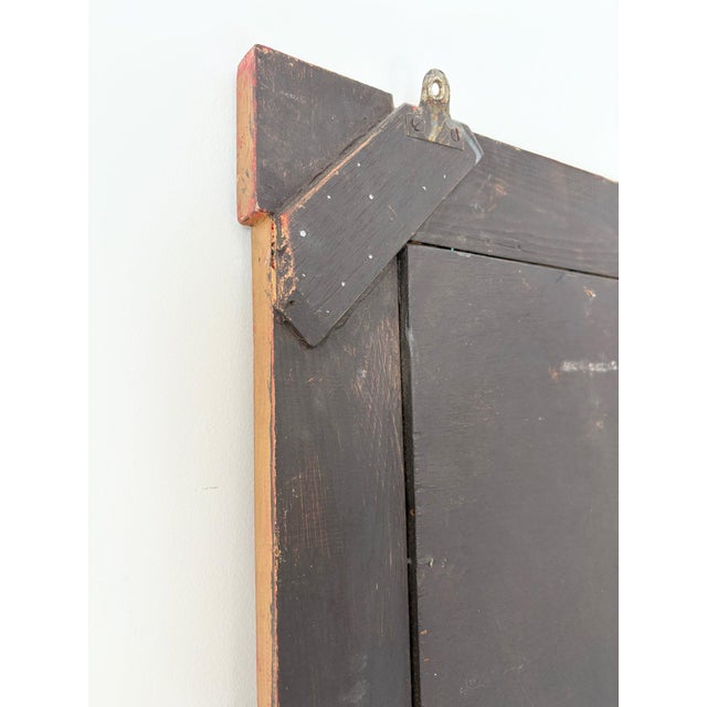 Neoclassical Wall Mirror with Reeded Giltwood Frame, 1970s For Sale - Image 12 of 13