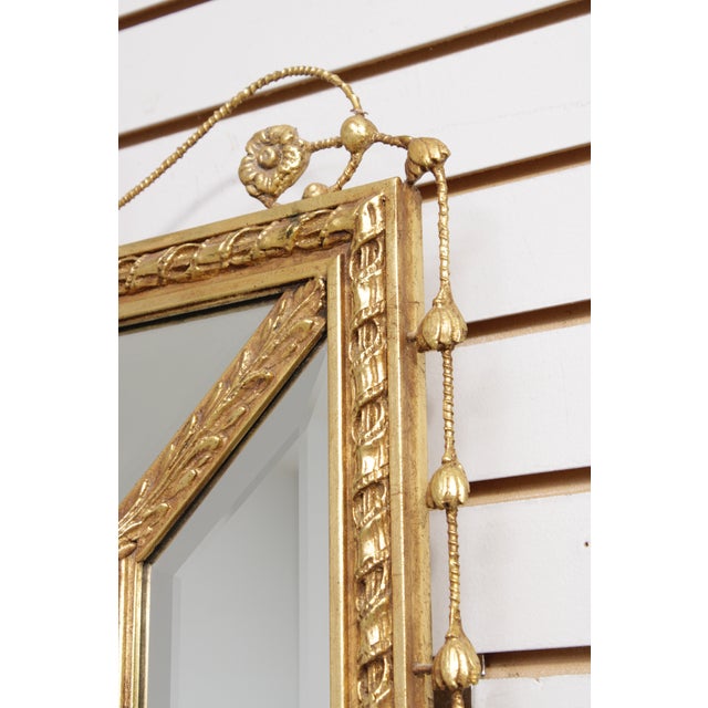 Friedman Brothers Gilt Gold Horizontal Wall Mirror For Sale - Image 13 of 17