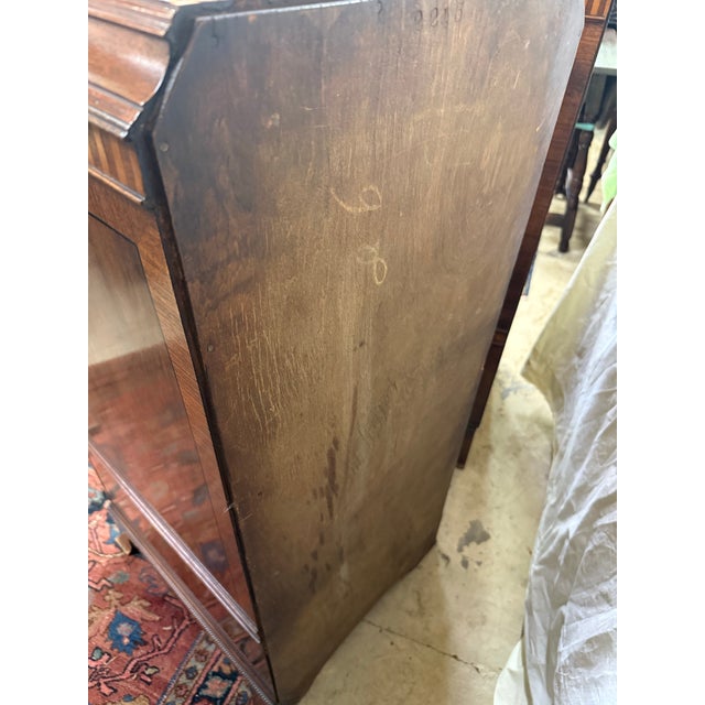 Antique 1920s Art Deco Pedestal Cabinets, A Pair For Sale - Image 11 of 12