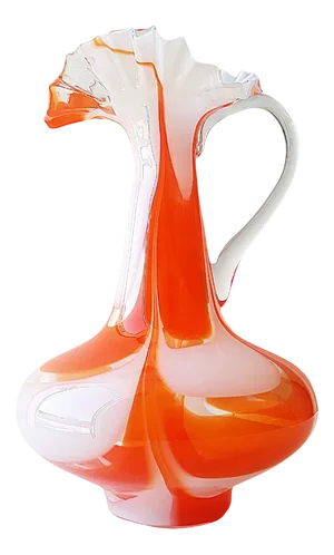 Vintage Italian Art Glass Vase, 1970s