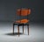 Mid-Century Modern Italian Desk Chair in Teak and Black Iron, 1950s For Sale - Image 3 of 5