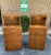 Mid-Century Modern Mid 20th Century Dixie Campaigner Tall Lighted Nightstands - a Pair For Sale - Image 3 of 7