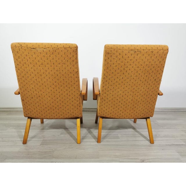 Set of Vintage Armchairs by Jaroslav Smidek, 1960s, in Good conditions. Designed 1960 to 1969 I have official proof of...
